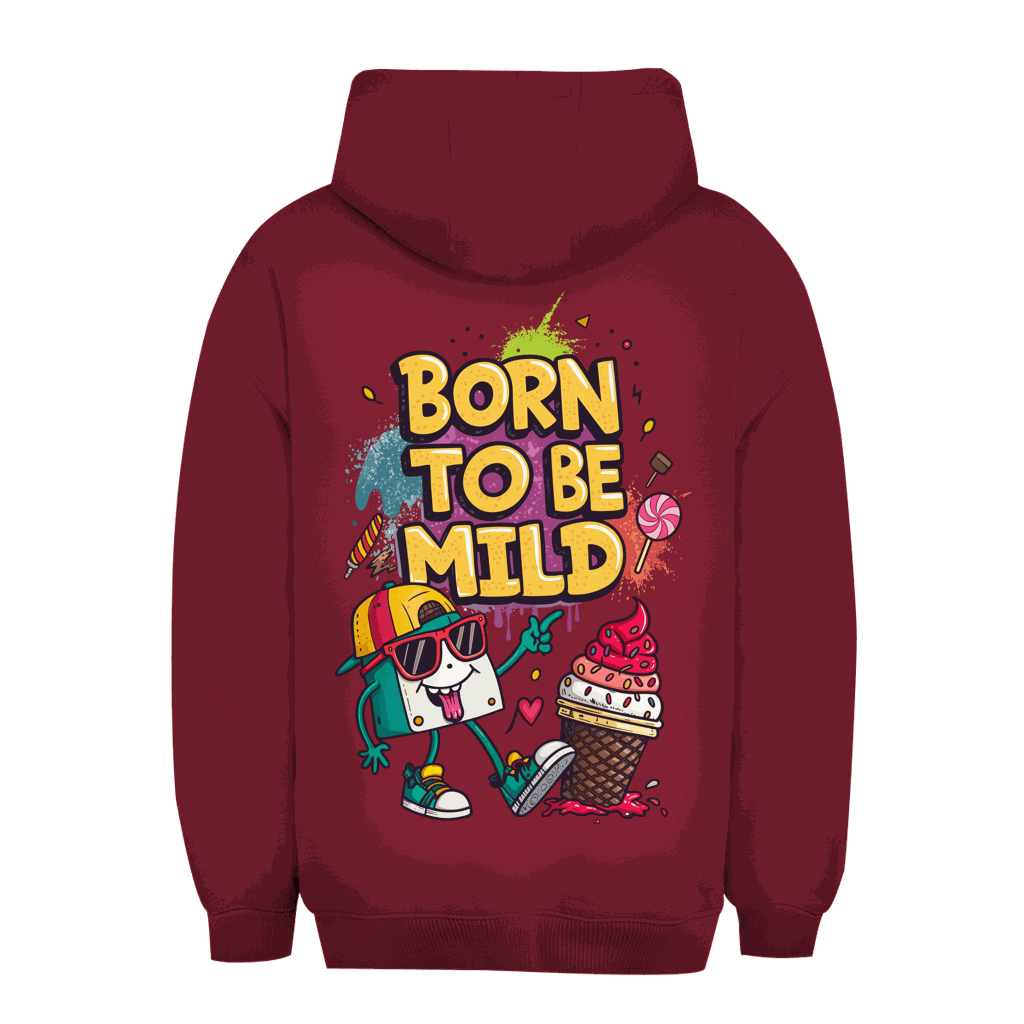 Unisex Oversize Hoodie - Born to be mild | Division420®