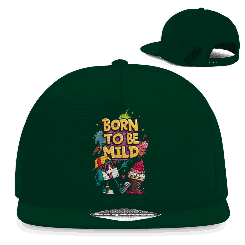 Snapback Rapper Cap - Born to be mild | Division420®