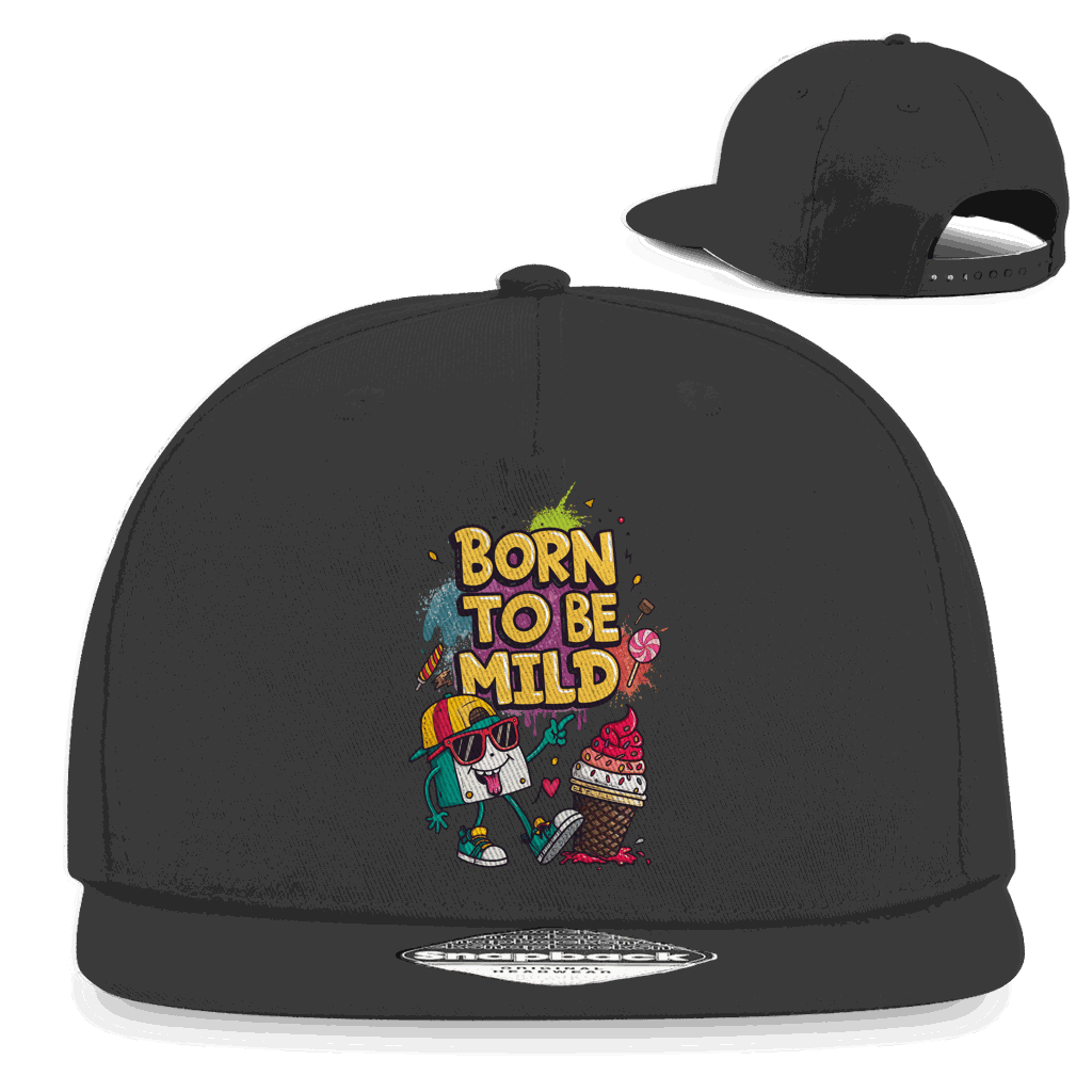 Snapback Rapper Cap - Born to be mild | Division420®