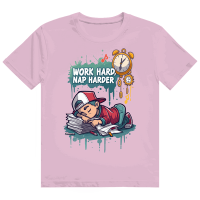 Heavy Cotton T-Shirt - Work hard, nap harder | Division420®