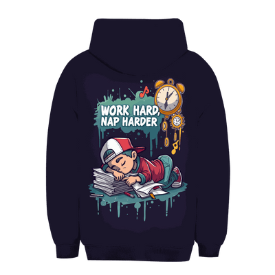 Unisex Oversize Hoodie - Work hard, nap harder | Division420®