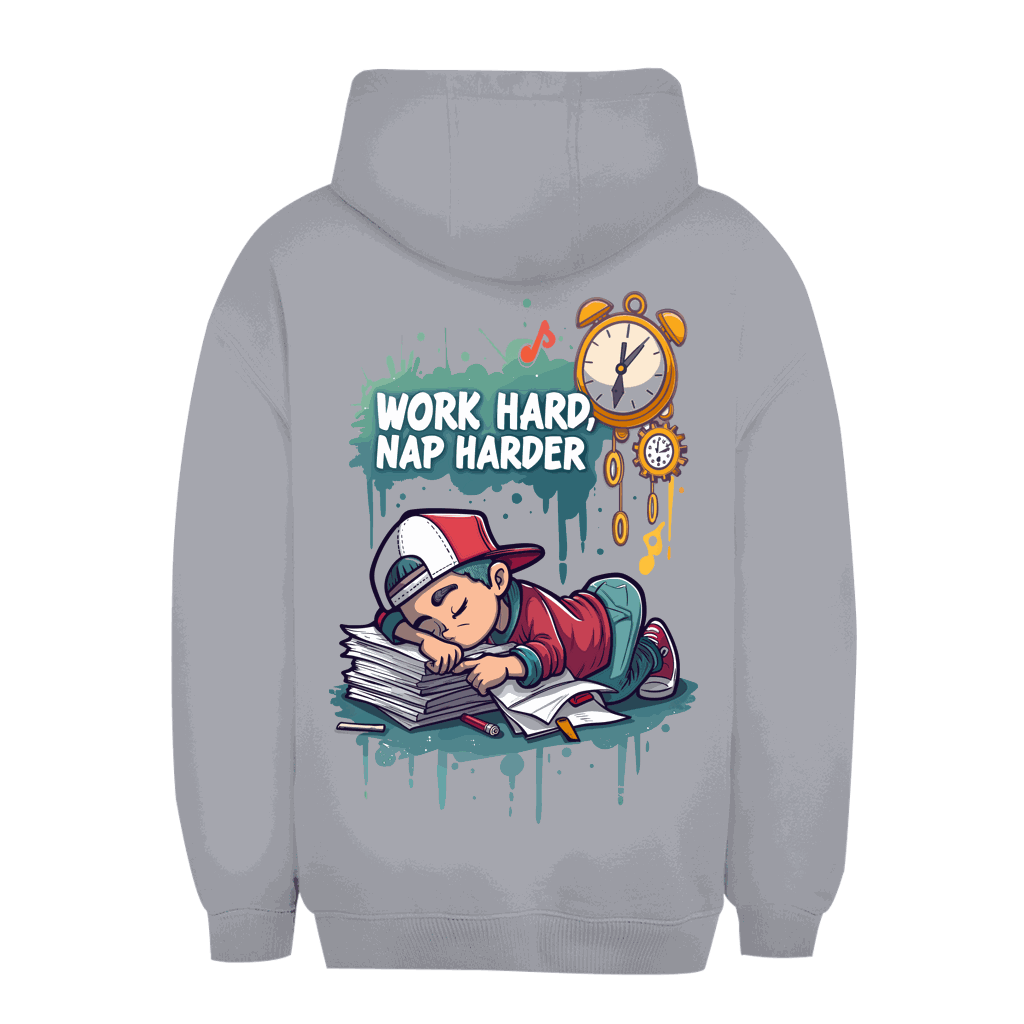 Unisex Oversize Hoodie von Division420 mit urbanem Stil, Kapuze, Kängurutasche und nachhaltiger Baumwolle