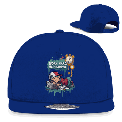 Snapback Rapper Cap - Work hard, nap harder | Division420®