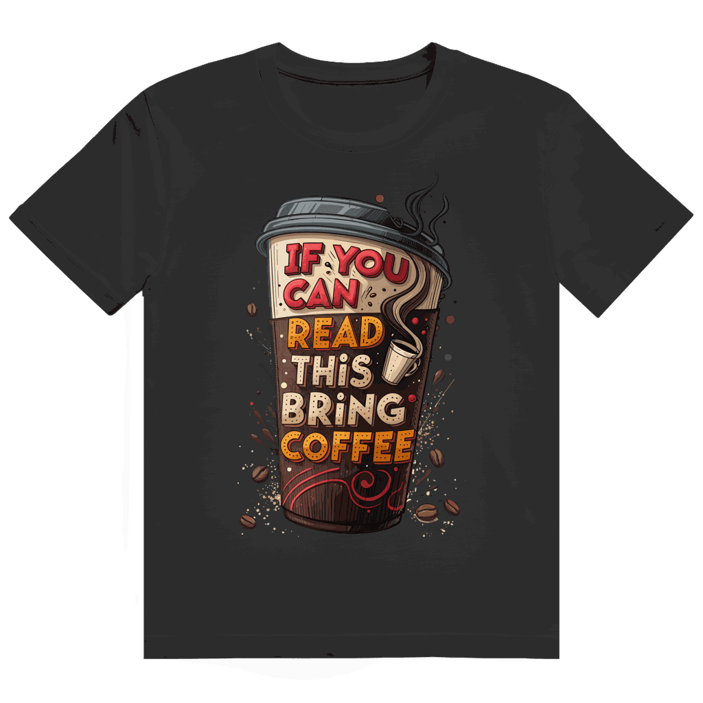 Heavy Cotton T-Shirt - Bring Coffee! | Division420®