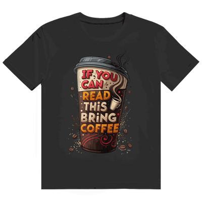 Heavy Cotton T-Shirt - Bring Coffee! | Division420®