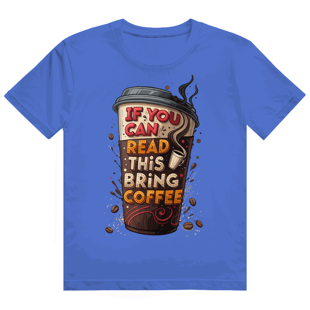 Heavy Cotton T-Shirt - Bring Coffee! | Division420®