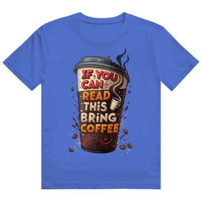 Heavy Cotton T-Shirt - Bring Coffee! | Division420®