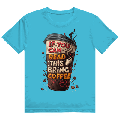 Heavy Cotton T-Shirt - Bring Coffee! | Division420®