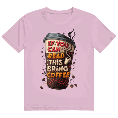 Heavy Cotton T-Shirt - Bring Coffee! | Division420®