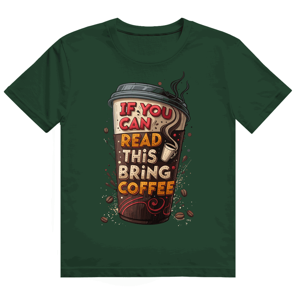 Heavy Cotton T-Shirt - Bring Coffee! | Division420®