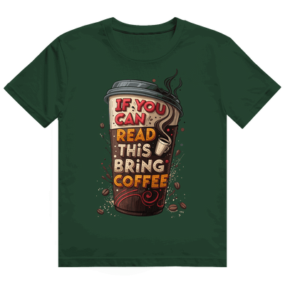 Heavy Cotton T-Shirt - Bring Coffee! | Division420®