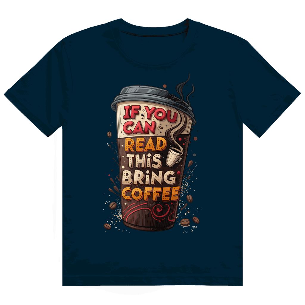 Heavy Cotton T-Shirt - Bring Coffee! | Division420®
