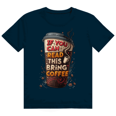 Heavy Cotton T-Shirt - Bring Coffee! | Division420®