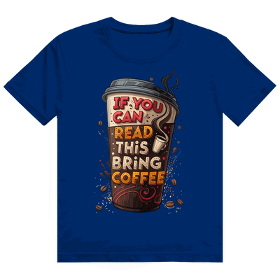 Heavy Cotton T-Shirt - Bring Coffee! | Division420®