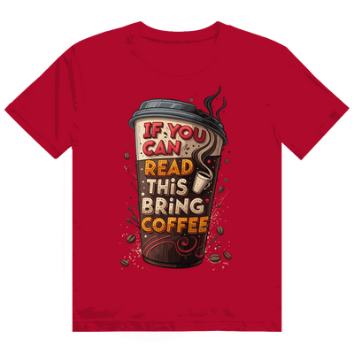 Heavy Cotton T-Shirt - Bring Coffee! | Division420®