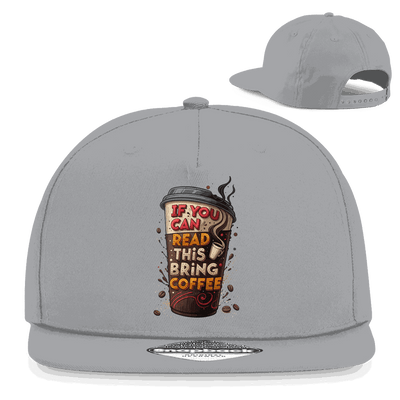 Snapback Rapper Cap - Bring Coffee! | Division420®