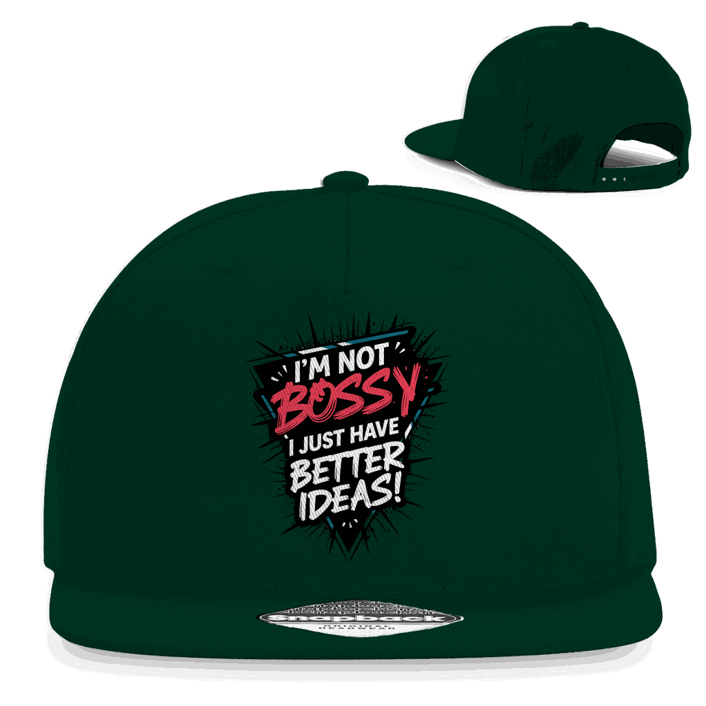 Snapback Rapper Cap - Im not Bossy | Division420®