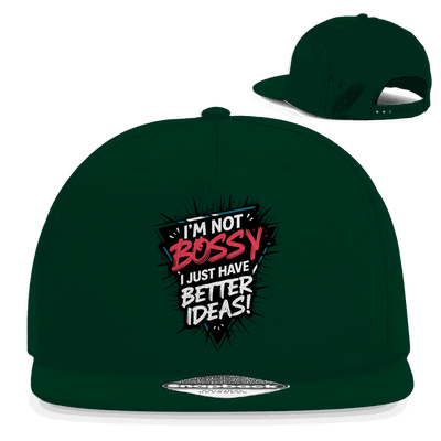 Snapback Rapper Cap - Im not Bossy | Division420®