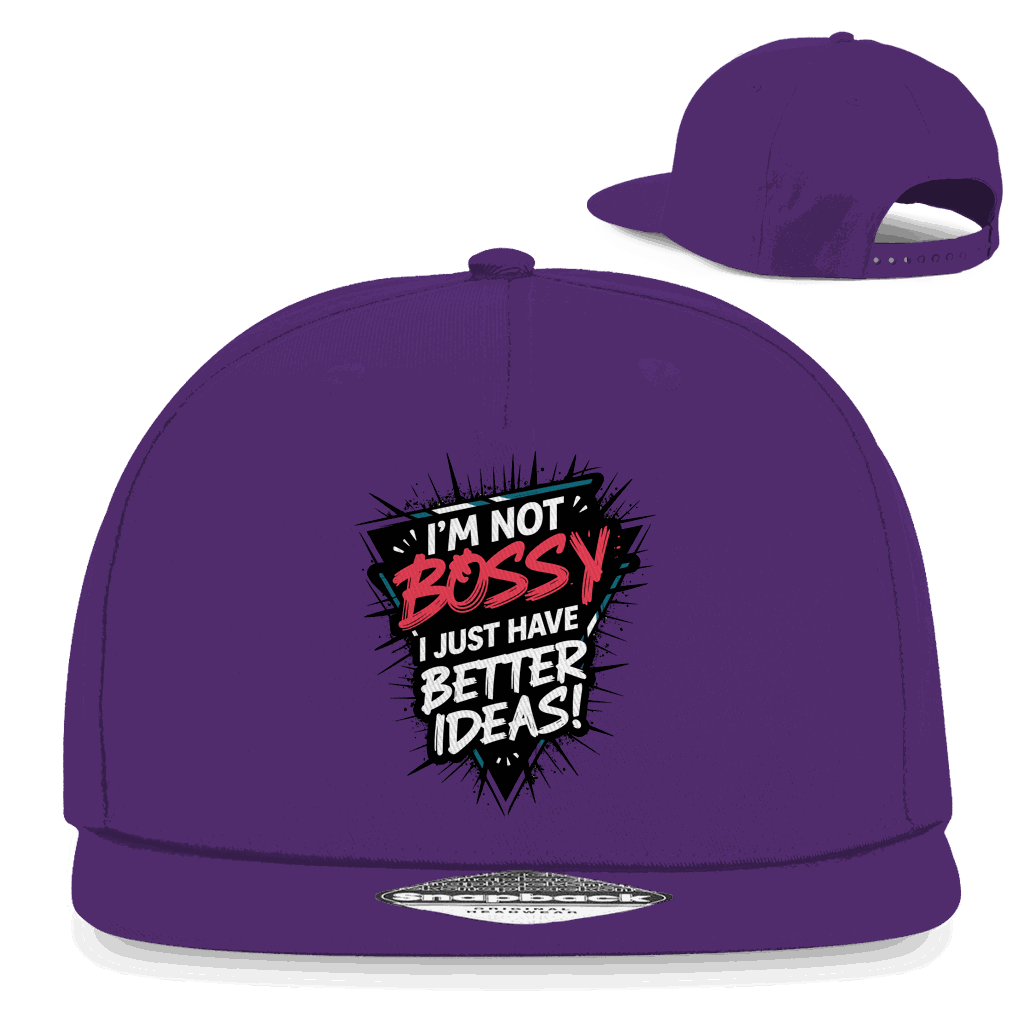 Snapback Rapper Cap - Im not Bossy | Division420®