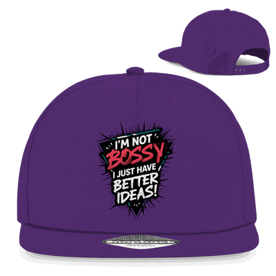 Snapback Rapper Cap - Im not Bossy | Division420®