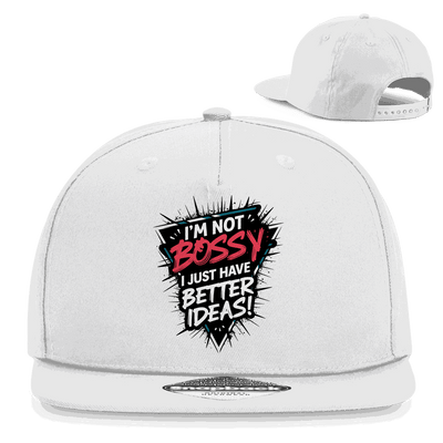 Snapback Rapper Cap - Im not Bossy | Division420®