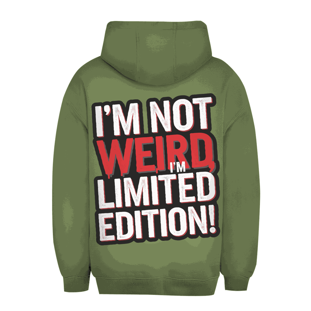 Unisex Oversize Hoodie von Division420 in Limited Edition mit Kapuze und Kängurutasche