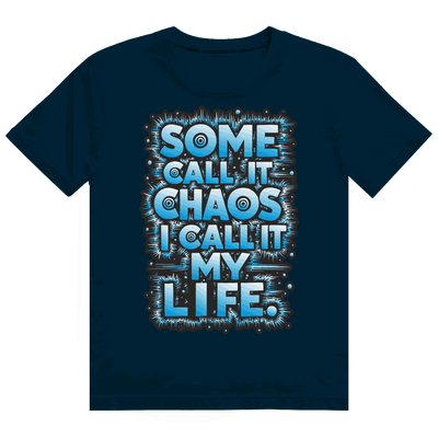 Division420 Heavy Cotton T-Shirt My Life in weiß mit unisex Tubular Fit und nachhaltiger Baumwolle