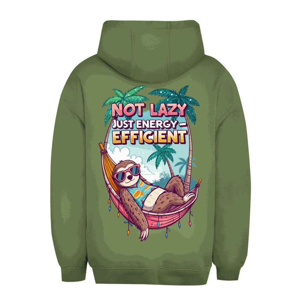 Unisex Oversize Hoodie - Not lazy | Division420®