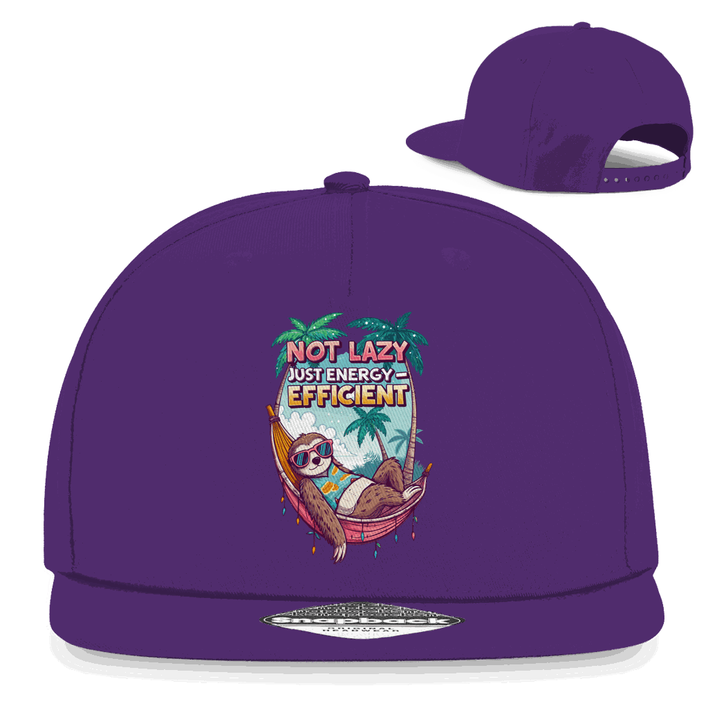 Snapback Rapper Cap - Not lazy | Division420®