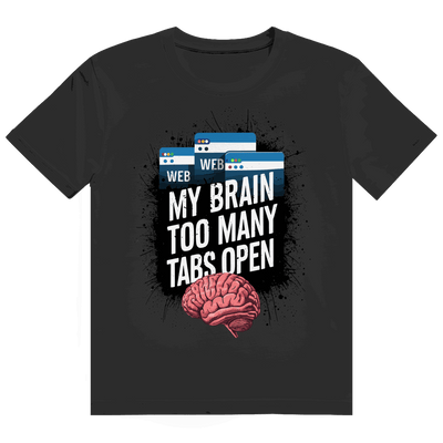 Heavy Cotton T-Shirt - My Brain | Division420®