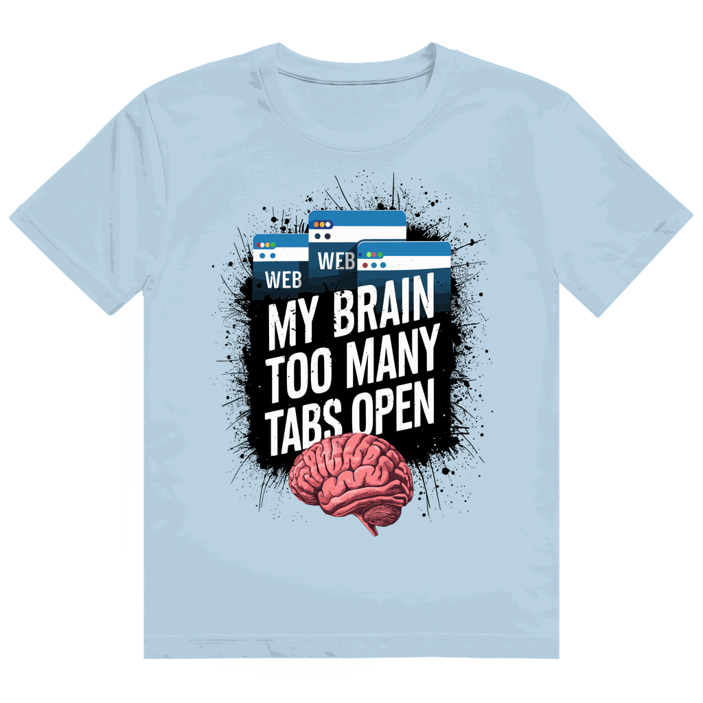 Heavy Cotton T-Shirt - My Brain | Division420®