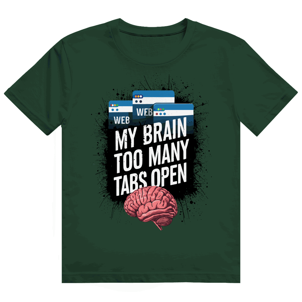 Heavy Cotton T-Shirt - My Brain | Division420®