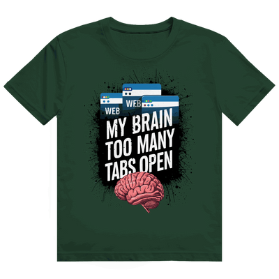 Heavy Cotton T-Shirt - My Brain | Division420®