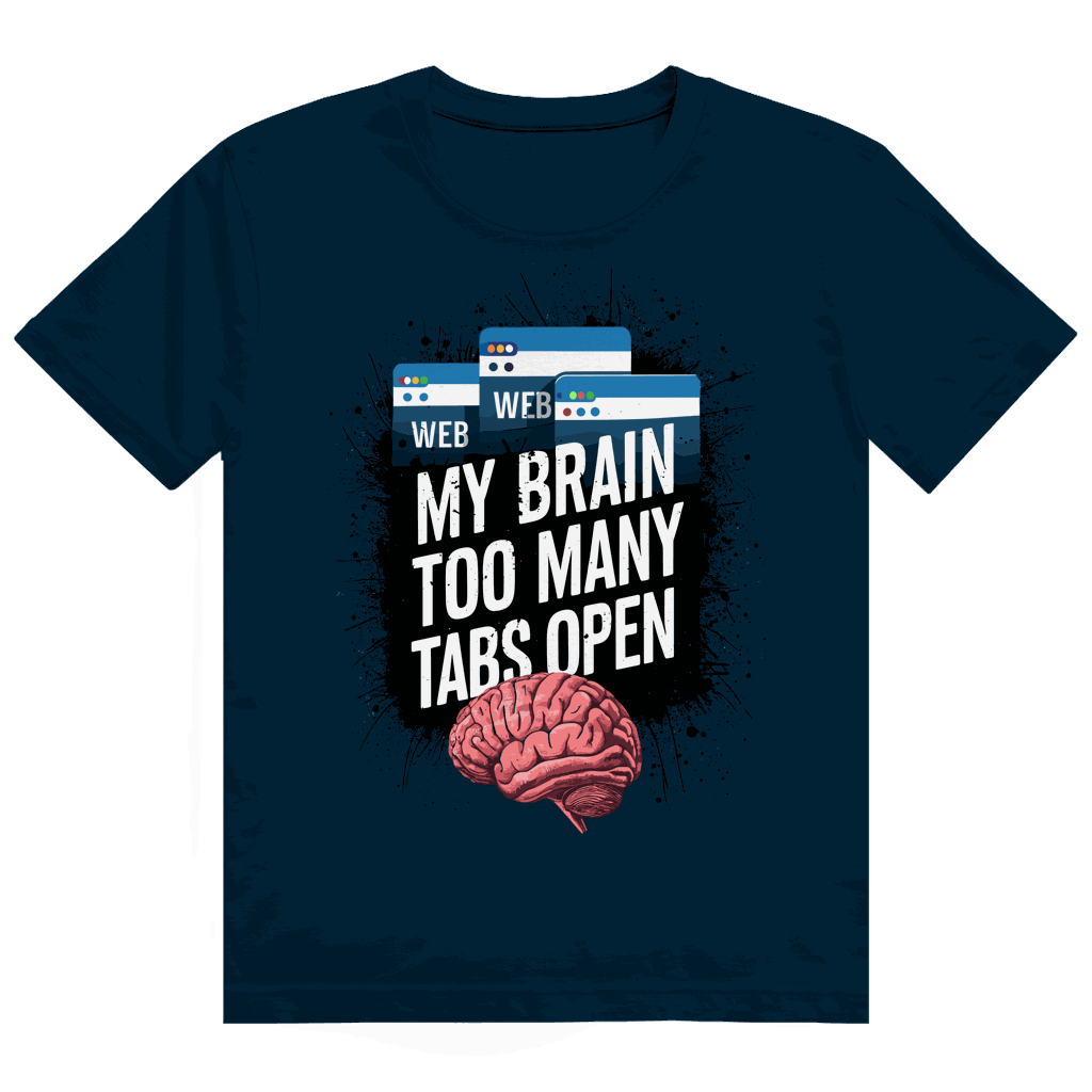 Heavy Cotton T-Shirt - My Brain | Division420®