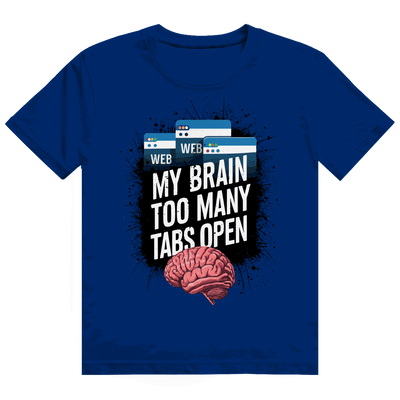 Heavy Cotton T-Shirt - My Brain | Division420®
