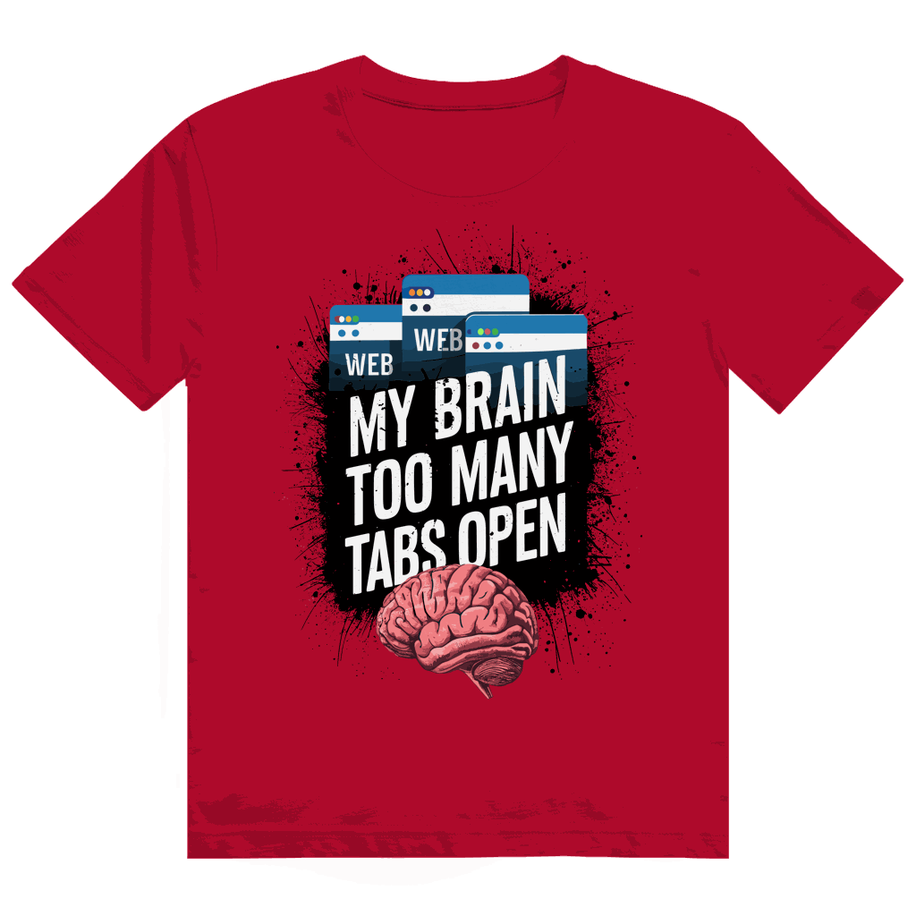 Heavy Cotton T-Shirt - My Brain | Division420®