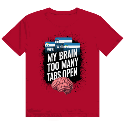 Heavy Cotton T-Shirt - My Brain | Division420®