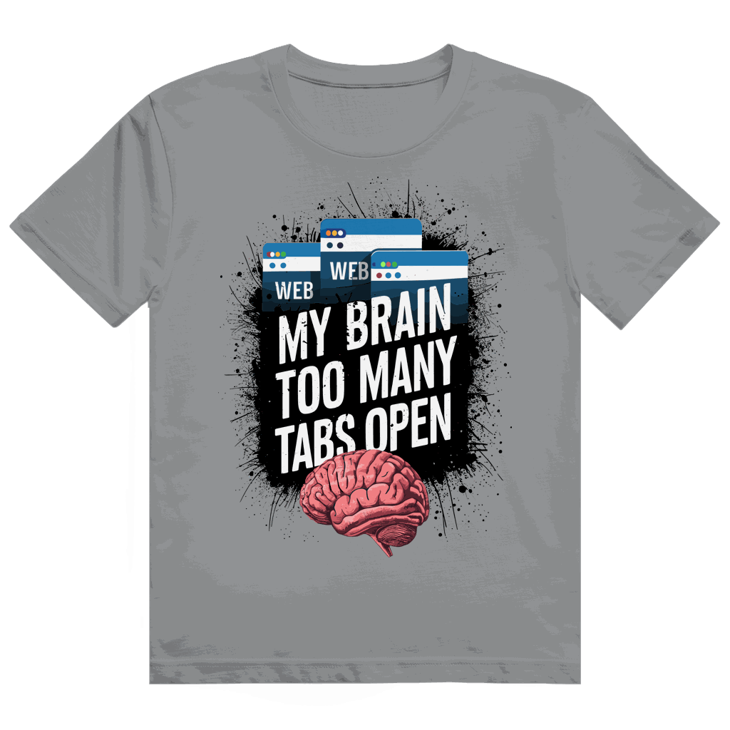 Heavy Cotton T-Shirt - My Brain | Division420®