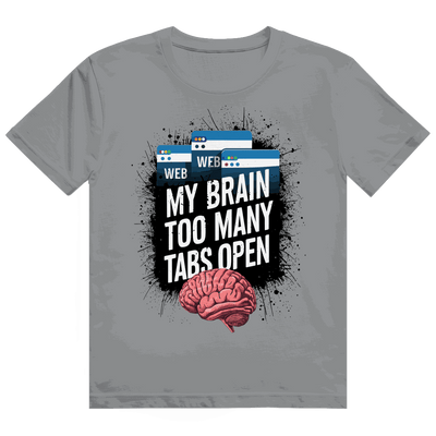 Heavy Cotton T-Shirt - My Brain | Division420®