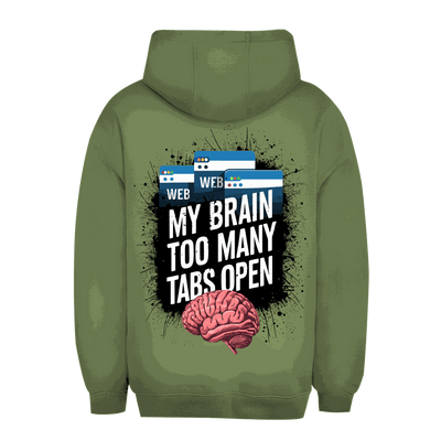 Unisex Oversize Hoodie - My Brain | Division420®