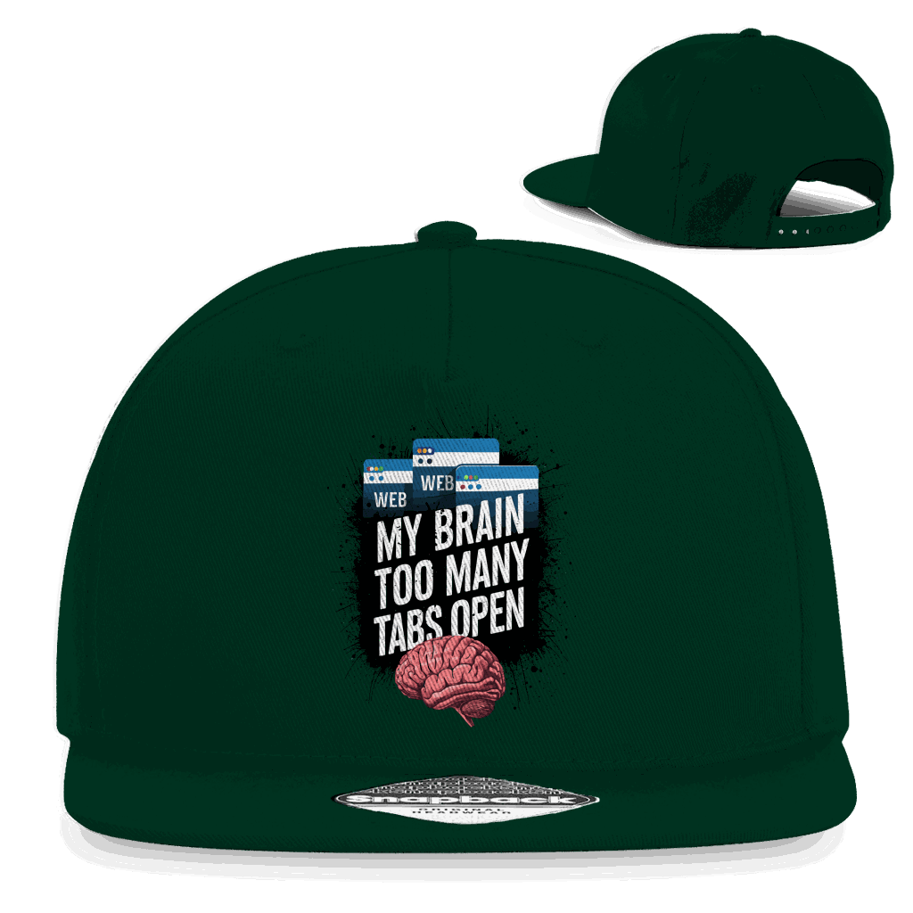 Snapback Rapper Cap - My Brain | Division420®
