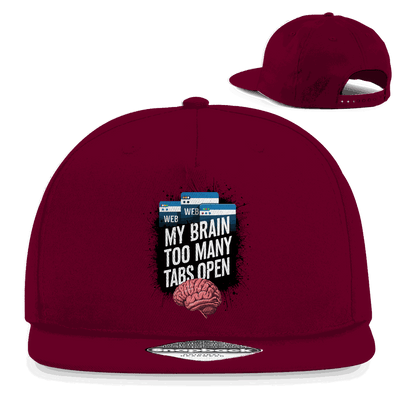 Snapback Rapper Cap - My Brain | Division420®