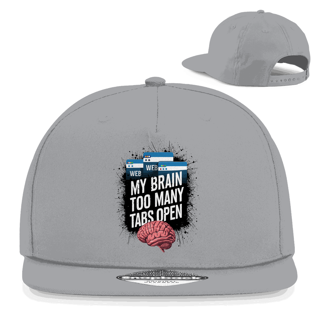 Snapback Rapper Cap - My Brain | Division420®