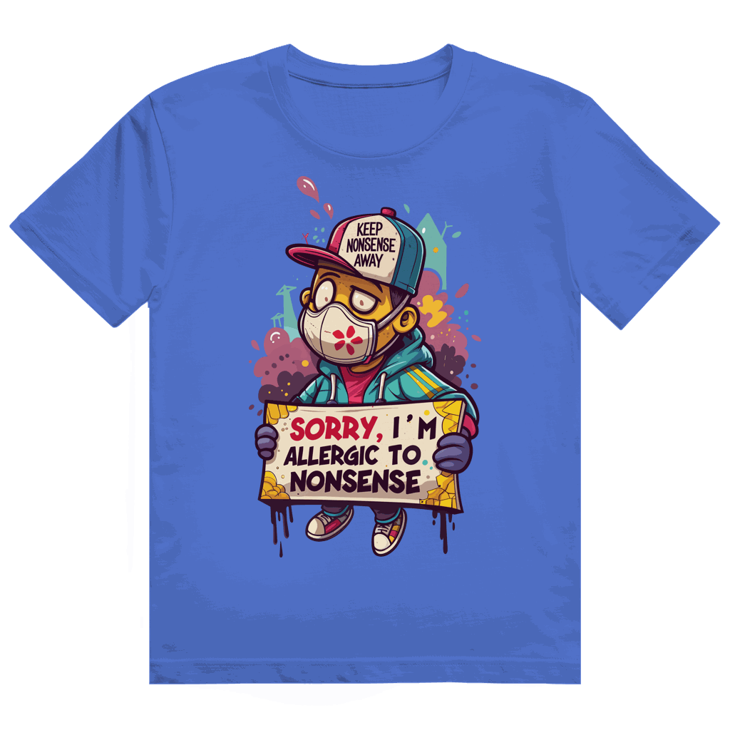 Heavy Cotton T-Shirt - Allergic to Nonsense | Division420®