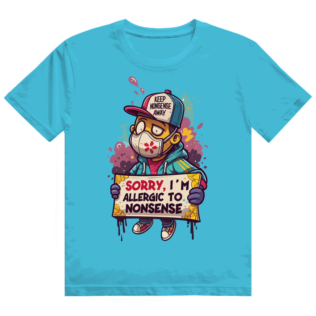 Heavy Cotton T-Shirt - Allergic to Nonsense | Division420®