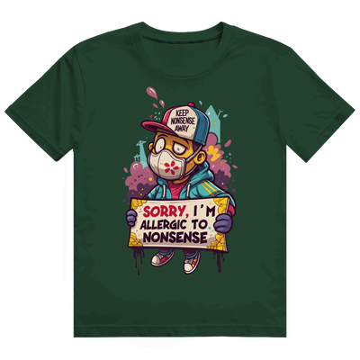Heavy Cotton T-Shirt - Allergic to Nonsense | Division420®