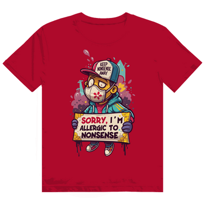 Heavy Cotton T-Shirt - Allergic to Nonsense | Division420®