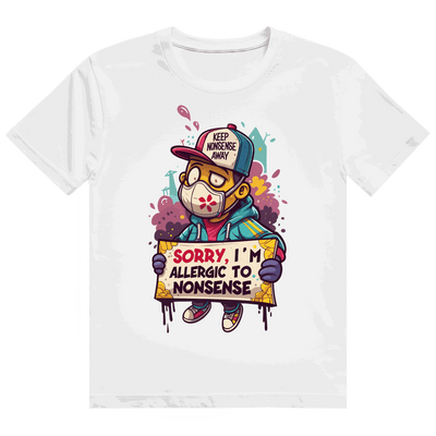 Heavy Cotton T-Shirt - Allergic to Nonsense | Division420®