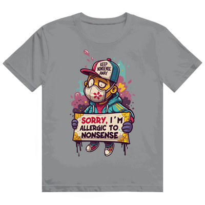 Heavy Cotton T-Shirt - Allergic to Nonsense | Division420®