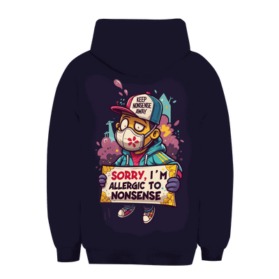 Unisex Oversize Hoodie - Allergic to Nonsense | Division420®